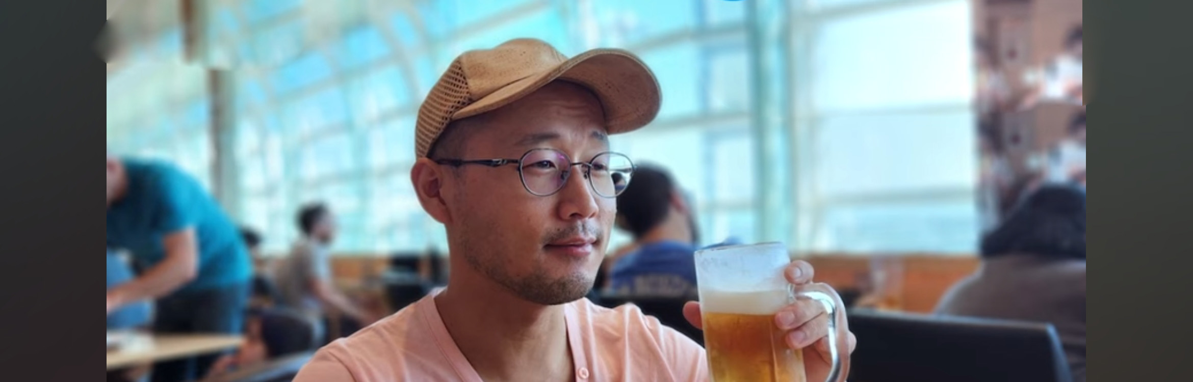 日本のテレビ取材