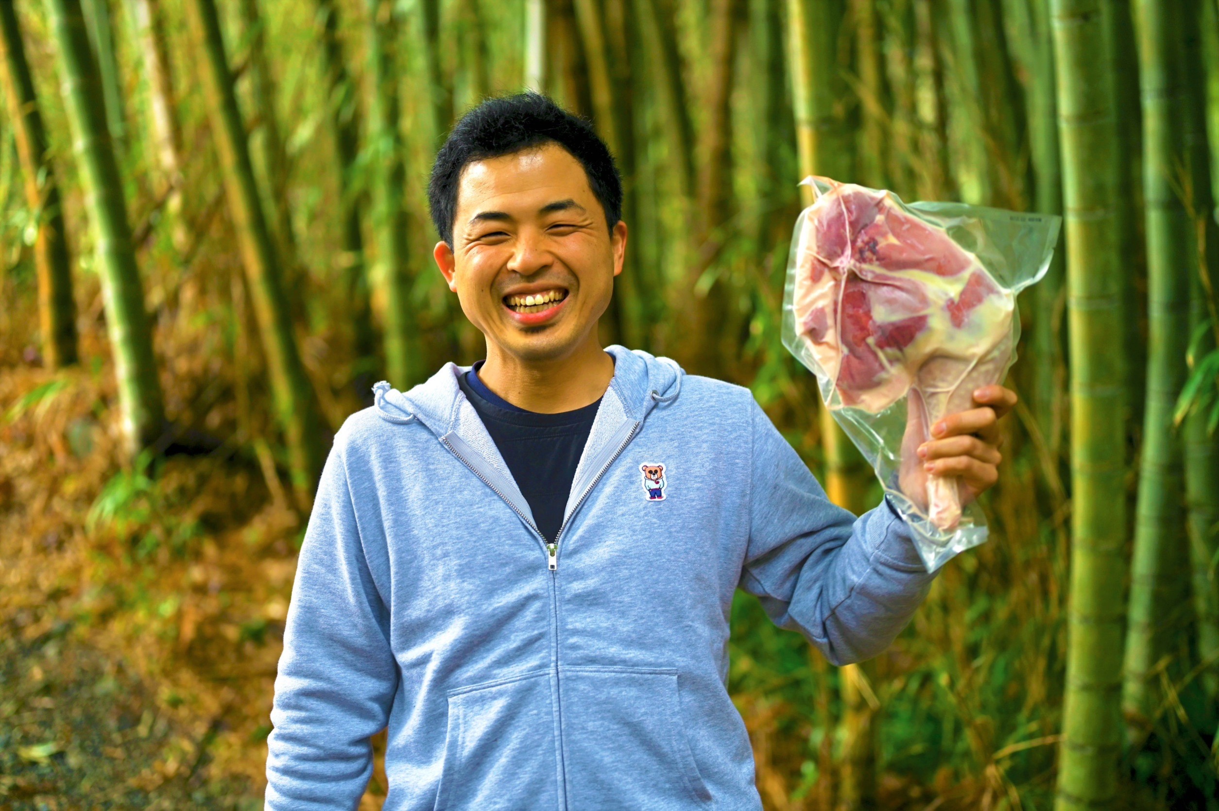 お肉と松下